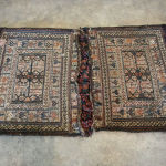 Bakhtiary Khorjin in sumak work. cm 95x58. 1880 ca. very good condition.