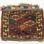 Qashqai Khorjin, great wool and in very good condition apart some little wear. cm 40x47. NO MORE AVAILABLE