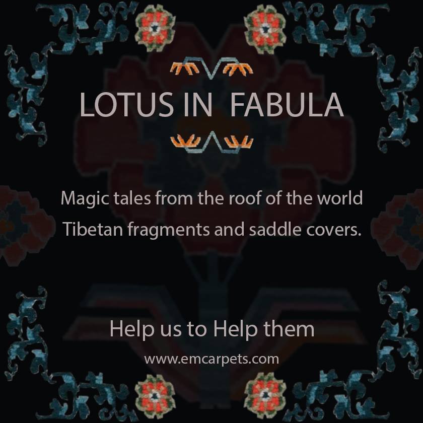  lotus in fabula magic tales from the roof of the world tibetan fragments and saddle covers 